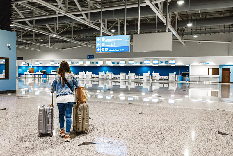 공항 출입국 심사대를 지나는 외국인, 강제퇴거 출국명령 출국권고 출입국 처분