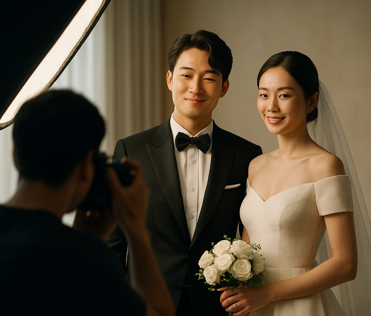 웨딩 원판·가족사진 총정리 | 본식 원판 촬영 순서·인원·의상과 준비 기준 (2026)