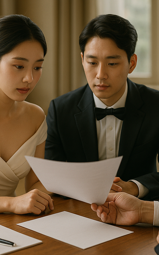 웨딩홀 투어·견적 비교 완전가이드 (2026) — 투어 예약부터 견적서 읽는 법, 계약 전 확인 항목까지 총정리